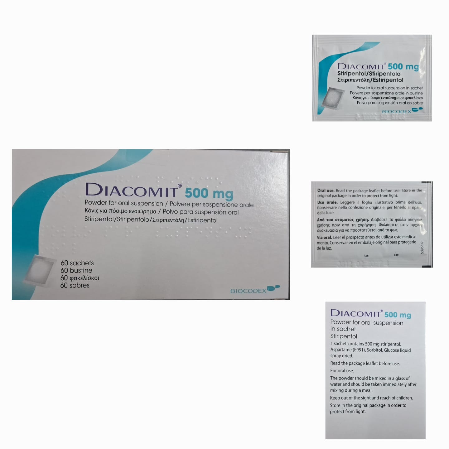 DIACOMIT 500MG