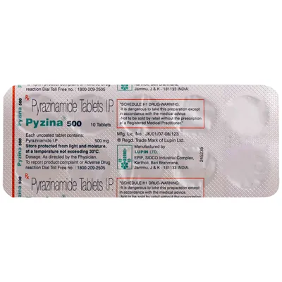 PYZINA 500MG TAB