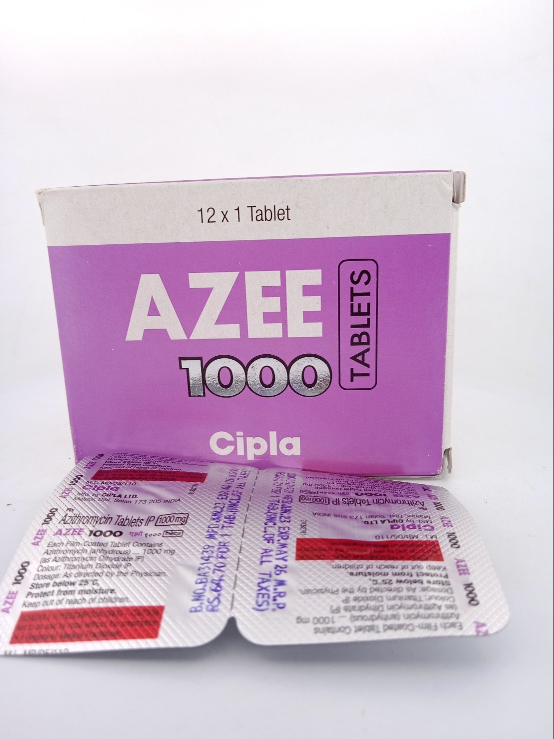 AZEE 1000MG TAB