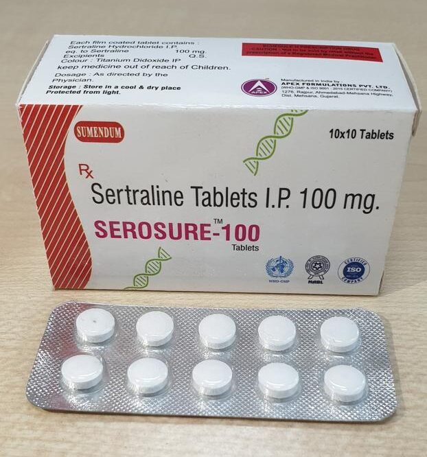 Sertraline tab (SEROSURE-100MG)