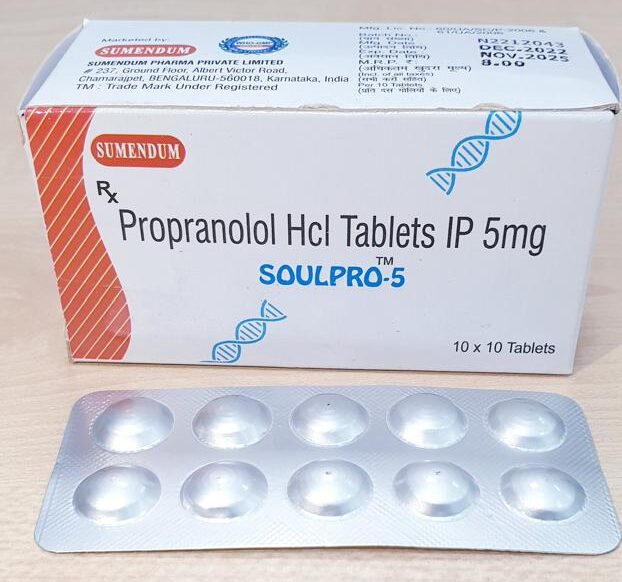 Propranolol Hcl tab(SOULPRO-5MG)