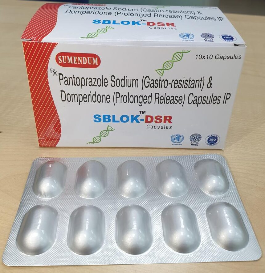 Pantoprazole Sodium & Domperidone caps (SBLOK-DSR)
